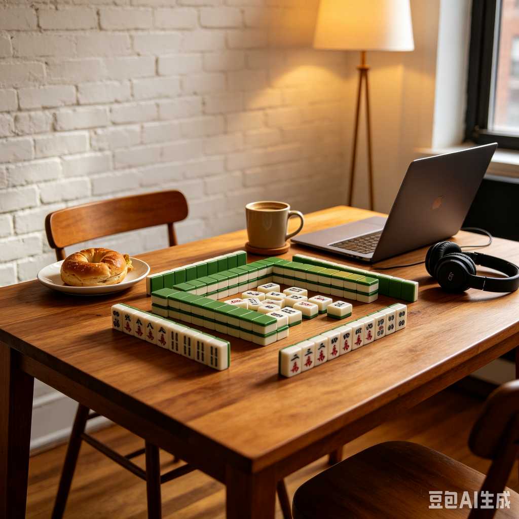 super portable mahjong game set
