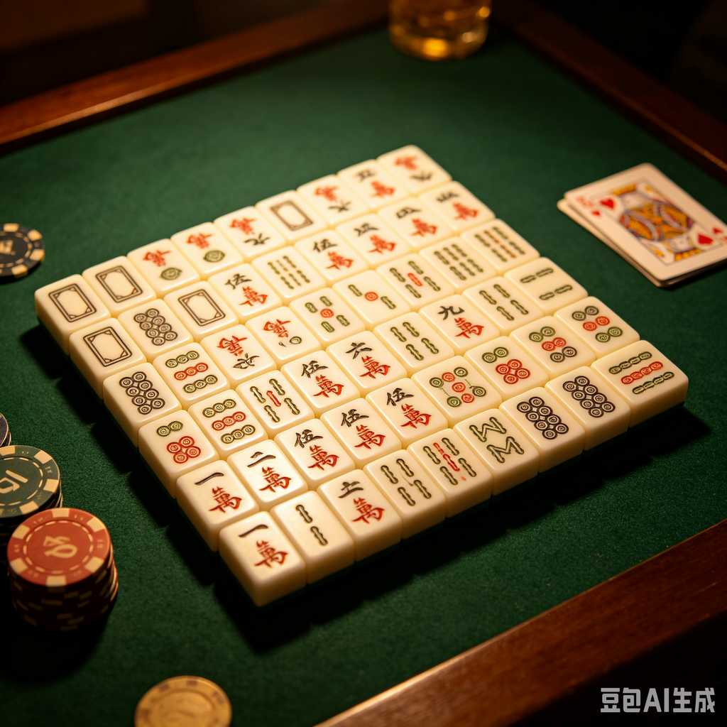 casual mahjong game set