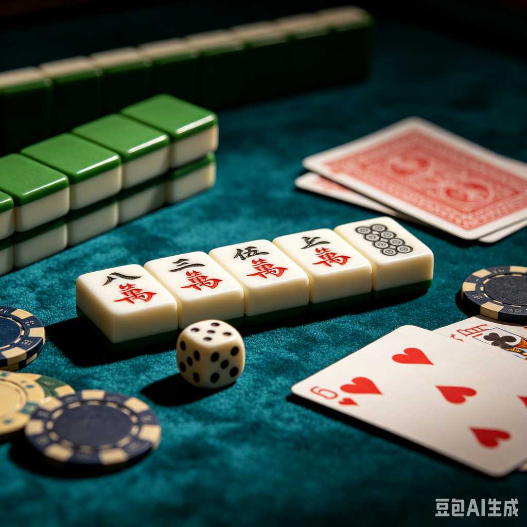 oriental style mahjong tiles