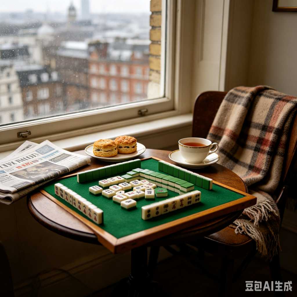 space saving mahjong game set