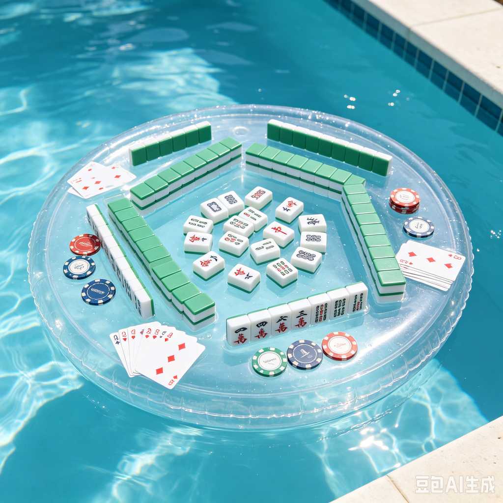 picnic mahjong set portable